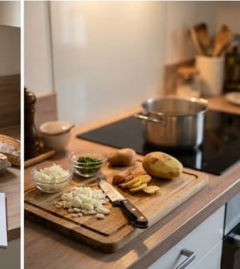 Préparation de repas